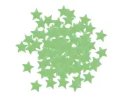 100 pcs 3D Glow in The Dark Star Stickers,Glow Stickers,Glow in The Dark Stars for Ceiling,Fantastic Wall Stickers,Green