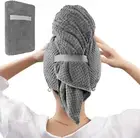 Bigger Size Microfiber Hair Towel Wrap Women - Fast Drying Hair Turbans Microfi