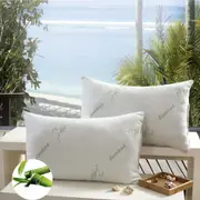 2/4 PCS New Waterproof Pillow Protector Cases Organic Breathable Bamboo/Cotton Terry Standard 48*74CM