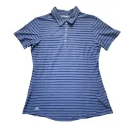Adidas Climacool Zona Cooling Ventilation Stripe Golf Polo Shirt Women’s Size S