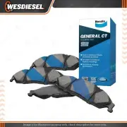 4pcs Bendix General CT Rear Disc Brake Pads Ceramic Technology DB1509GCT (for: Renault)