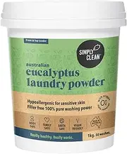 Simply Clean Australian Eucalyptus Laundry Powder 1kg
