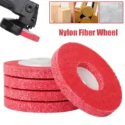 4" 100mm Nylon Fiber Wheel Abrasive Polishing Buffing Disc For Angle Grinder 9P
