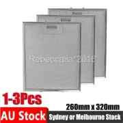 1-3PCS For Westinghouse Rangehood Filter 260mm x 320mm Four layers Aluminium HOT