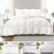Dreamz Quilt Goose Down Bamboo Wool Duvet Doona Soybean Fibre Winter Queen