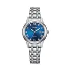 Citizen Ladies EcoDrive Water Resistance Dial Watch FE124081L - Silver