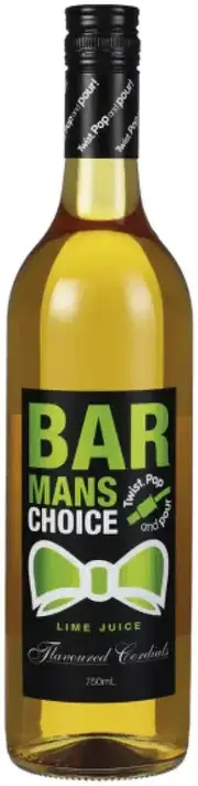 Barman's Choice Lime Juice Cordial 700ml