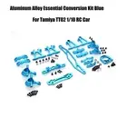 For 1:10 TAMIYA TT02 RC Truck Full Upgrade Set Aluminum Alloy Spare Accessories