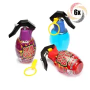 6x Grenades Kidsmania Sour Blast Assorted Flavored Novelty Candy Spray | 2.01oz
