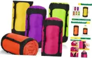 5 Pcs 20l Compression Sacks for Backpacking Camping Sleeping Bag Stuff Sacks