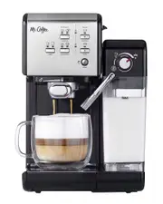 Mr. Coffee Onetouch Coffeehouse Espresso & Cappuccino Machine
