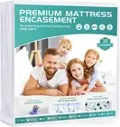 39X75 Twin Waterproof Mattress Protector Zippered Mattress Encasement