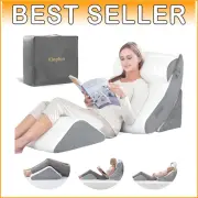 Adjustable 4-PC Wedge Pillow Set - Perfect Support for Sleep and Recovery