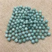 20pcs Natural Grade A Oil-Green Jade (Jadeite) Beads DIY Bead 5mm 7.5mm 10mm