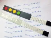 10PC / 1x4 Matrix Array 4 Key Colorful Membrane Switch Keypad Keyboard 1*4 Keys