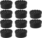 Pack of 10 Rubber Caps for Keyboard and Mouse Laptop Nipple Mouse Cap TrackPoint Rubber Cap Black Compatible with HP EliteBook 840 850 Folio 9470m (6.5 x 5 mm)