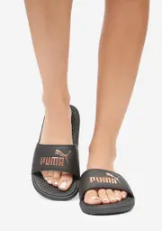 [PUMA] Rose Gold Cool Cat Logo Slides