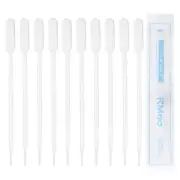 60pcs Plastic 10ml Pipettes Dropper Disposable Transfer Calibrated with Scale