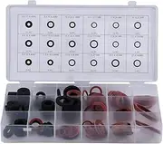 141Pcs Flat Rubber O-Ring Seal Hose Gasket Rubber Washer for Faucet Grommet 18 Different Sizes