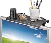 Screen Caddy, Mountable Monitor/TV/Screen Top Shelf, TV Tray, Organizer