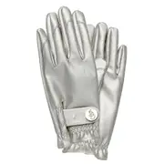 Garden Glory Gardening Gloves Synthetic Leather Silver Bullet Pair Large