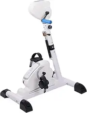 Mini Exerciser Bike for Leg Arm and Knee Recovery Exercise with LCD Monitor and Remote Control, Exercise Bike and Pedal Exerciser for Disabled and Elderly