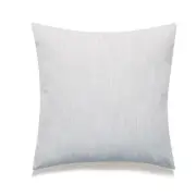 20 X 20 Inch Light Blue With Feather Down Insert Pillow
