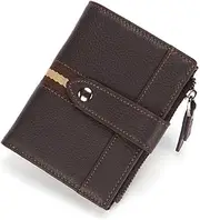 [SLEDEZ] Men’s Leather Wallet Leather Men's Wallet Short Leather Wallet