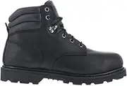 [Iron Age] Knapp Men's Backhoe 6" Work Boot Steel Toe - K5025 Black