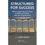 STRUCTURED FOR SUCCESS: WHAT LEADERS NEED TO KNOW TO BUILD AND SUSTAIN EFFECTIVE ORGANIZATIONS