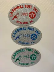 SUPER RARE CARDINAL FUEL RICHLANDS, VIRGINIA THESE ARE NEVER FOR SALE