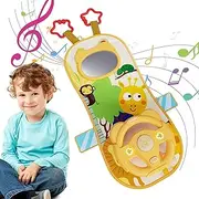 Pretend Driving Simulation Toy - Toddler Toy Steering Wheel, Toddler Steering Wheel | Rear-Facing Baby Car Seat, Portable Stroller Travel Companion, Rear Car Seat for Children