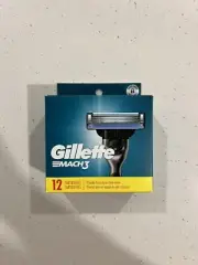 Gillette Mach 3 Men’s Razor Cartridge Blades - 12 Count