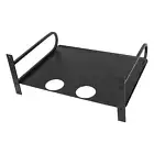 (Black)Wall Mounted Projector Shelf Aluminum Floating Projector Shelves