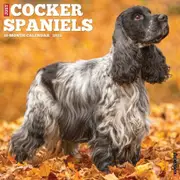 2025 Cocker Spaniels Wall Calendar