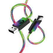 4Gamers 3m Light Up USB-C Play & Charge Cable