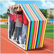 Team Building Game Running mat for Middle Schools, Field Day Team Collaboration Game Playing Running mats (Size : Adult-20M/26FT)