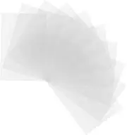 ULTECHNOVO DIY Display Acrylic Sheets 10pcs Photo Frame Replacement Cards Acrylic Boards for Crafting