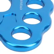 45KN 8‑Hole Rigging Plate Multi Anchor Split Divide Connector For Rock Clim HO