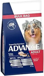 Advance Adult All Breed Turkey and Rice Dry Dog Food 20 Kg