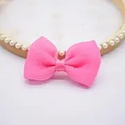 NingPower 20 Pcs Bow Tie Bows, Bowknot for Crafts, Sewing, Hair Clip Making, Clothing Accessories, Rose Red