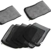 12 Pcs Drawstring Bag for Aquarium Media Sponge Tank Filters Fish Tanks