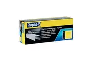 5000PK Rapid Galvanised Finewire 13 6mm Staples Refills For Stapler Gun Tacker