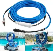 9995872-DIY Cable and Swivel Assy Fits for Dolphin DX4 DX6 Triton Edge Deluxe 5 DLX5 Apollo & Plus Discovery Prowler 820 & 830 DX4+S DX5+S Premier H50 Robotic Pool Cleaners 18M(60FT)