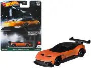 Diecast Model Car Aston Martin Vulcan Orange Metallic Hot Wheels Exotic Envy ...
