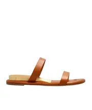 Casadei Double Strap Slides 36,37.5,37,38.5,38,39,40,41 brown