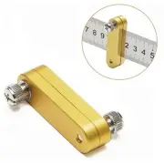 Positioning Block for Steel Ruler Scribing Marking and Drawing in Carpentry
