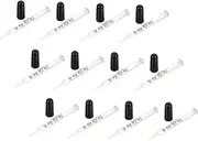 iplusmile 12pcs Glass Droppers 1ml Pipettes for Boys and Girls Elderly Medicine Droppers Essential Oil Dispenser
