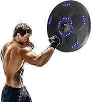 Riksam Music Boxing Pads Machine Home Wall Mount, Bluetooth Interactive Boxing Game, Smart Punching Target, Music Boxing Machine with USB Charging, for Home Exercise/Stress Release (Black)