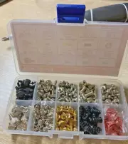 PC Computer Screws Standoffs Set Kit 360 Pieces Hard Drive Motherboard-Case Fan